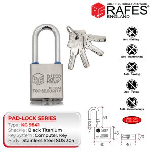 Padlock RAFES KG 9841