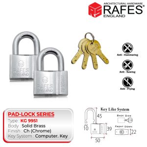 Padlock RAFES KG 9951