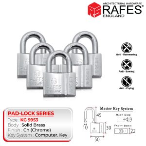 Padlock RAFES KG 9953