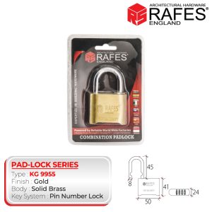 Padlock RAFES KG 9955