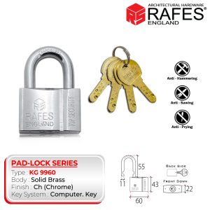 Padlock RAFES KG 9960