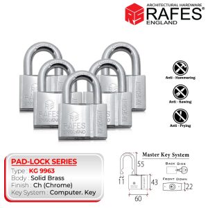 Master Key Padlock RAFES KG 9963