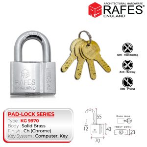 Padlock RAFES KG 9970