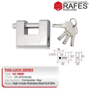 Padlock RAFES KG 9980